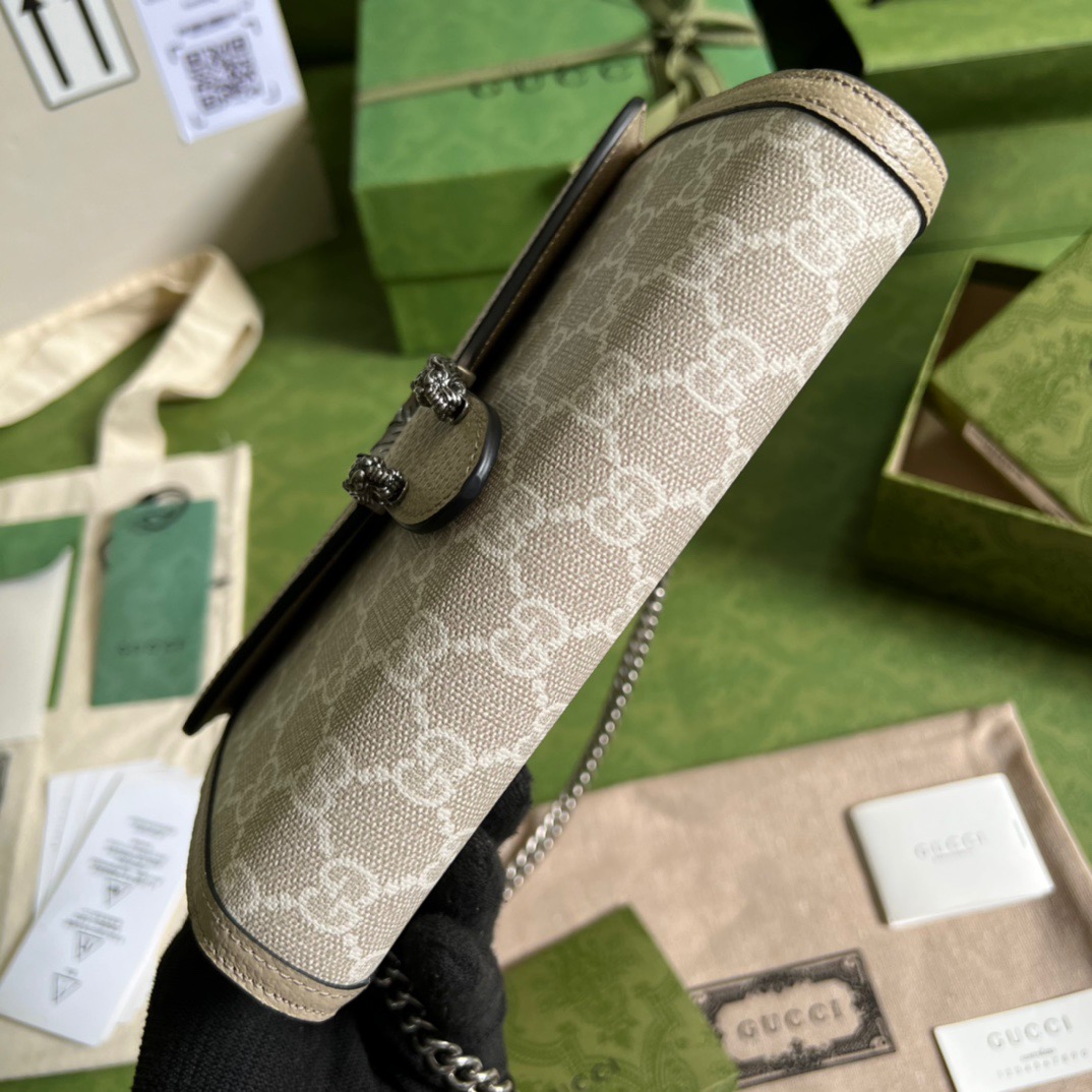 Gvc*1 Dionysus GG Mini Bag Beige For Women, Women’s Bags 7.5in/20cm GG ‎‎421970 UULBN 9683