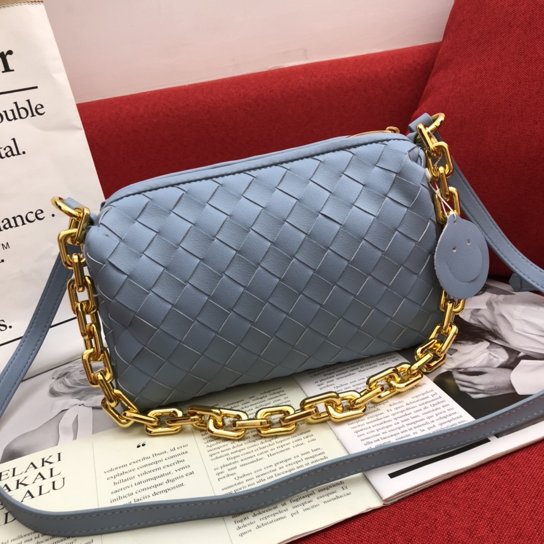 B0tt*ga Ven*ta Crossbody Bag Blue, For Women, Women’s Bags 9.4in/24cm