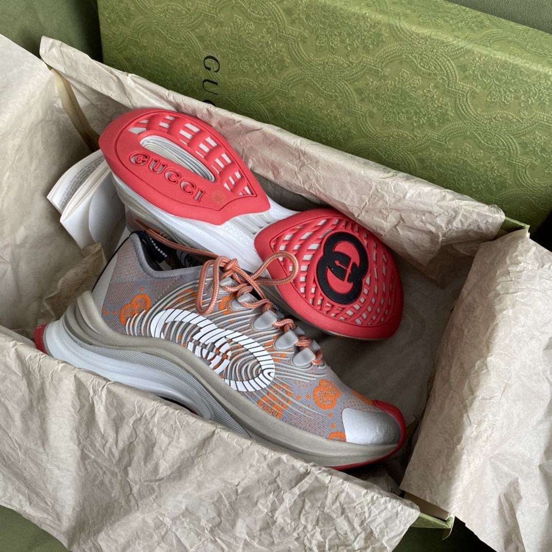 Gvc*1 Run Men’s Sneaker Gray Orange For Men 680900 UF310 1270