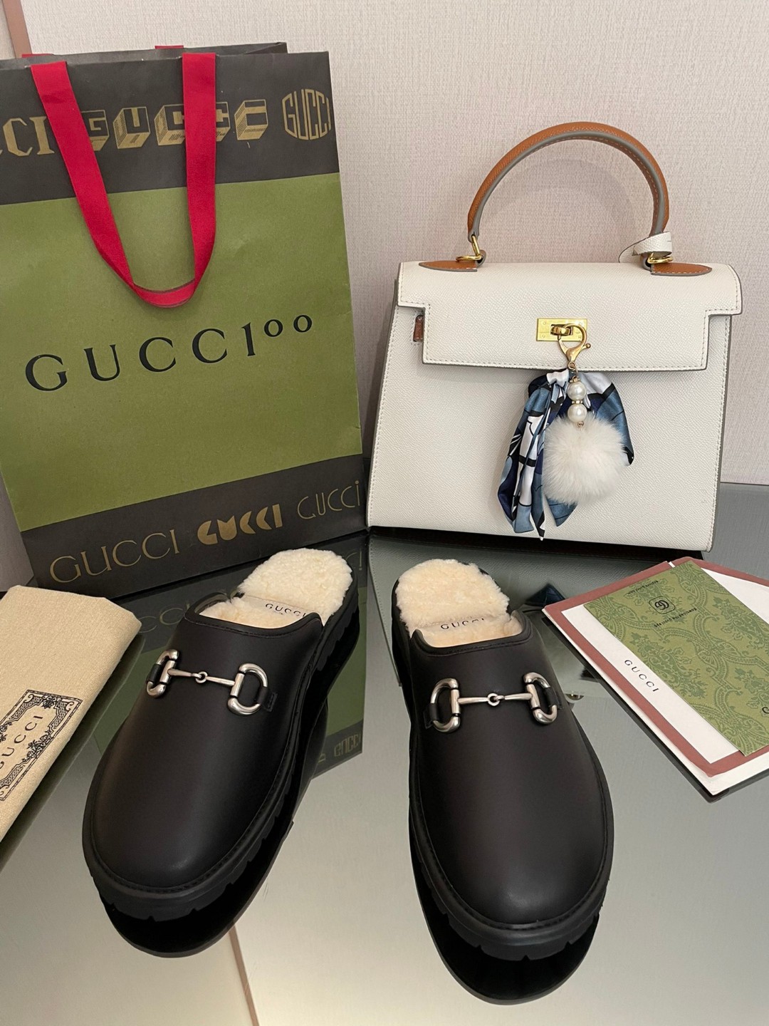 Gvc*1 Elea Horsebit-Embellished Mules Black For Men