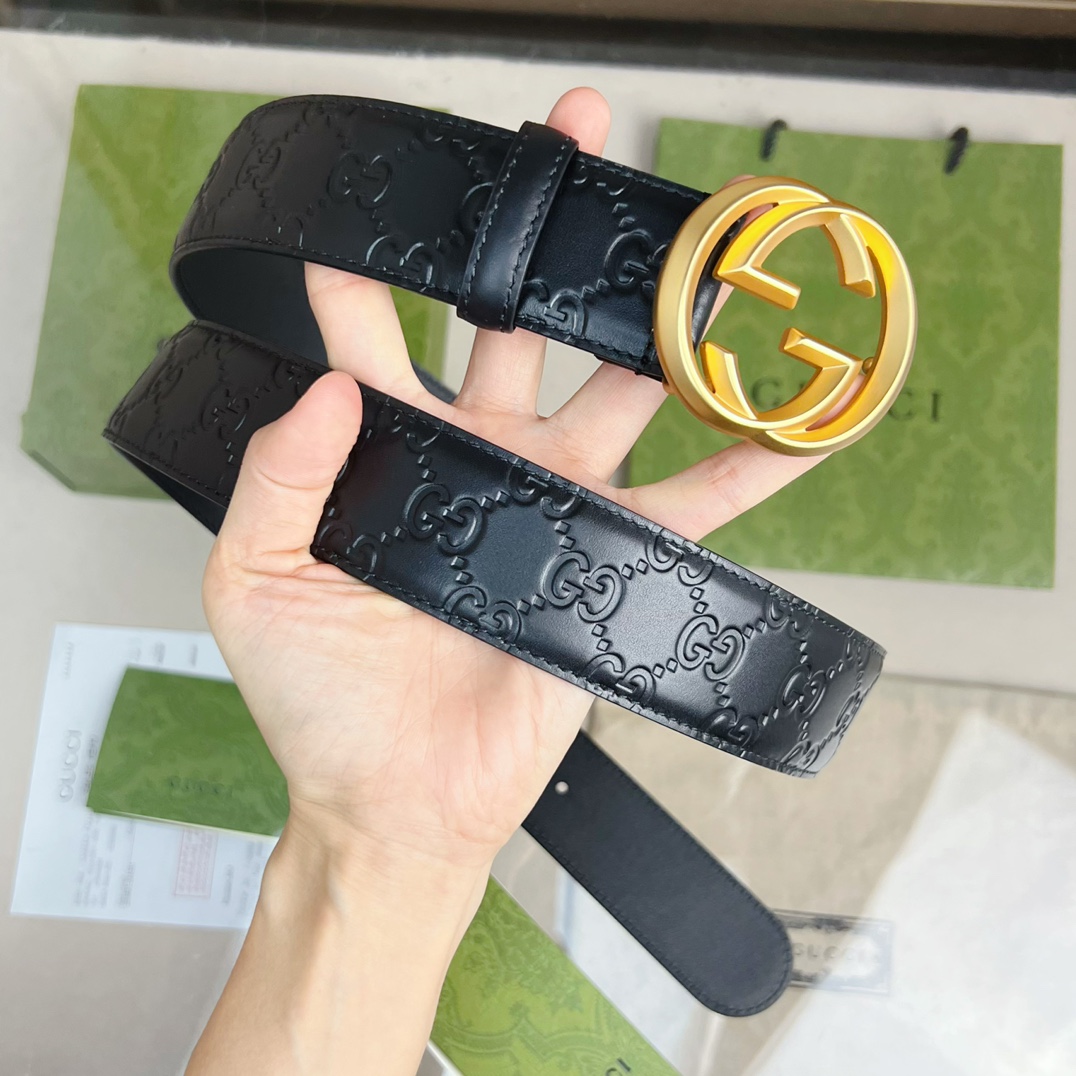 Gvc*1 GG Marmont Reversible Belt Black