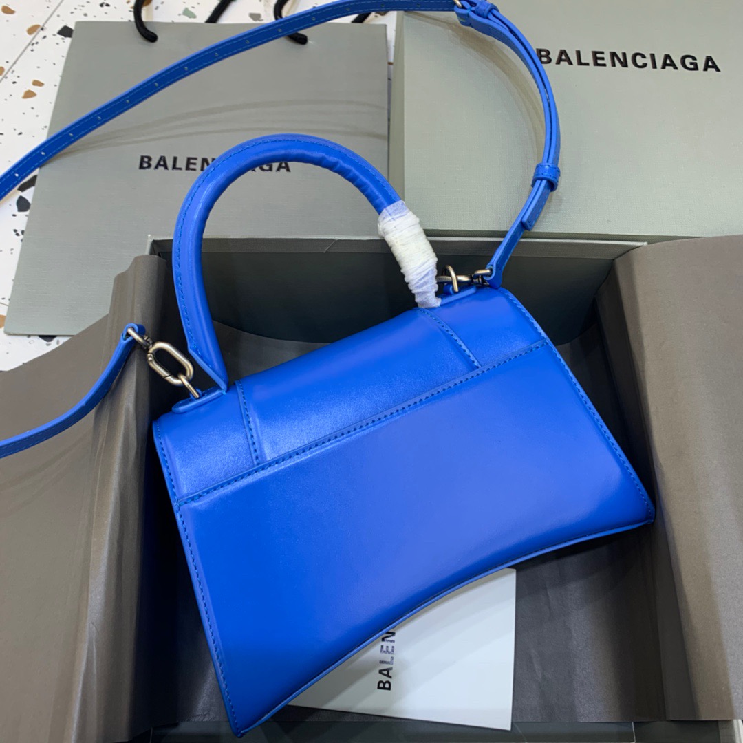 Ba1en*iaga Hourglass Small Handbag In Dark Blue, For Women, Women’s Bags 9in/23cm