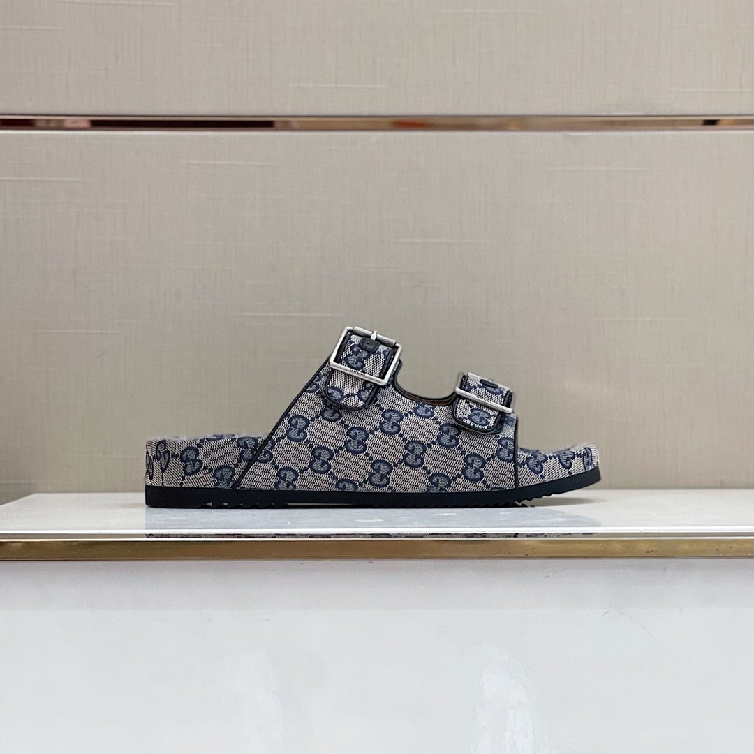 Gvc*1 Women’s Slide Sandal With Straps Blue For Women 658020 2HK60