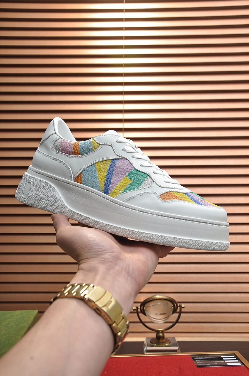 Gvc*1 Men’s Sneaker With Pale Rainbow White For Men 669582