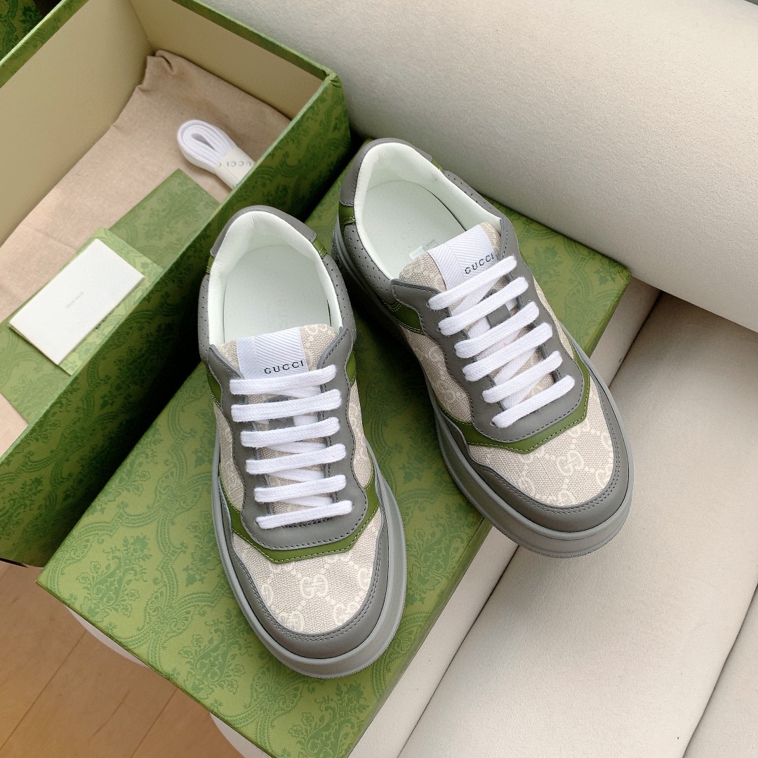 Gvc*1 Men’s GG Sneaker Green And Gray Svp*me For Men 700641 UPG90 1282