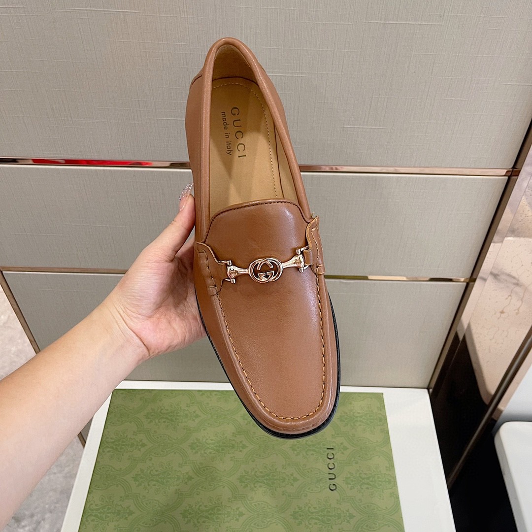 Gvc*1 Men’s Horsebit Loafer Brown For Men 644724