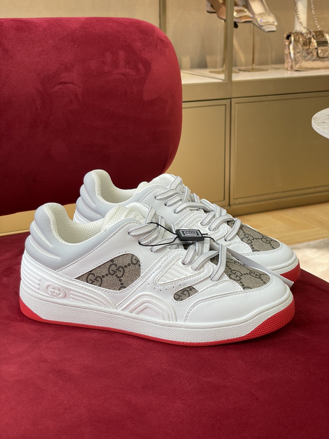 Gvc*1 Men’s GG Sneaker Gvc*1 Basket Donna White Demetra For Men ‎700291