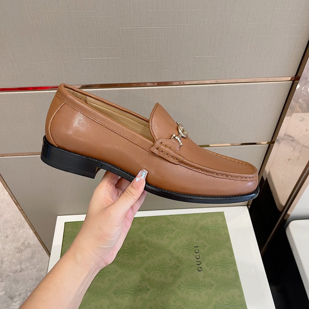 Gvc*1 Men’s Horsebit Loafer Brown For Men 644724