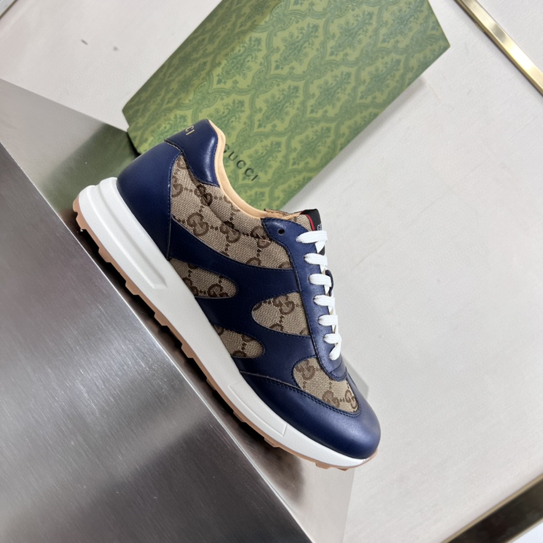 Gvc*1 Men’s GG Sneakers Blue For Men ‎675840