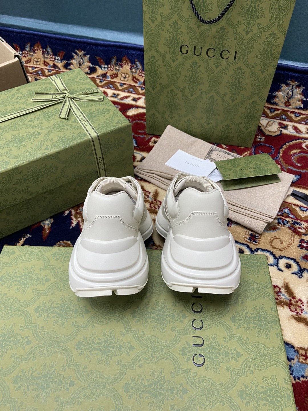 Gvc*1 Rhyton Sneaker Beige For Men 721749 0G2R0