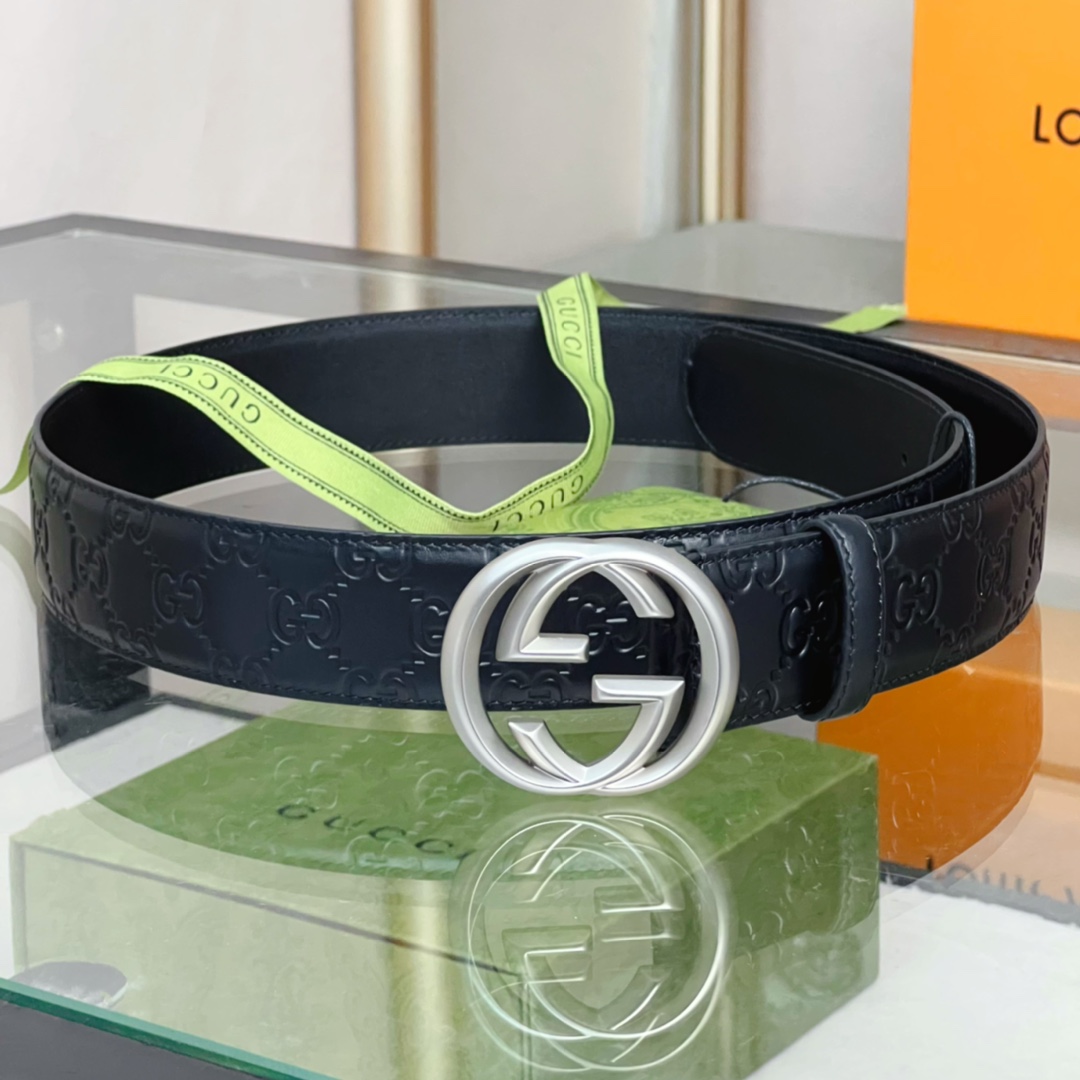 Gvc*1 GG Marmont Reversible Belt Black