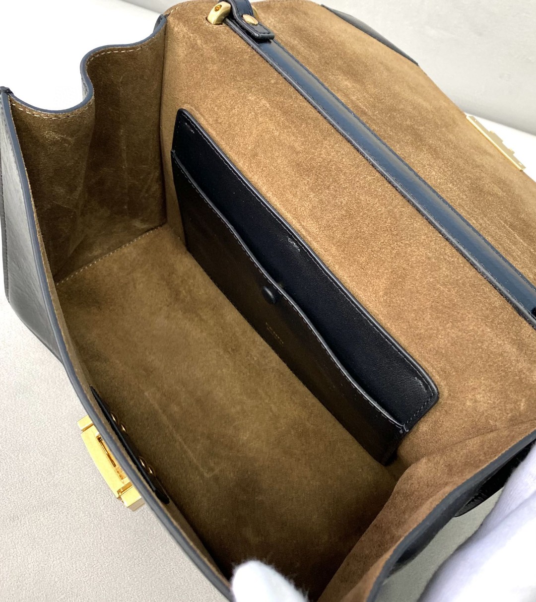 F**di Kan U Small Black Bag For Woman 25cm/9.5in