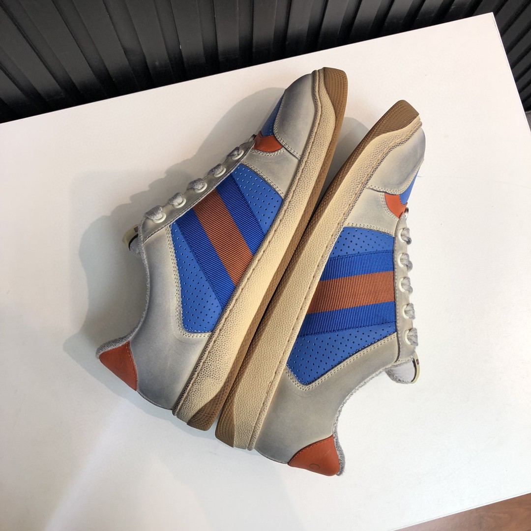 Gvc*1 Women’s Screener Low-Top Blue White For Women 546163 0YI20 9581