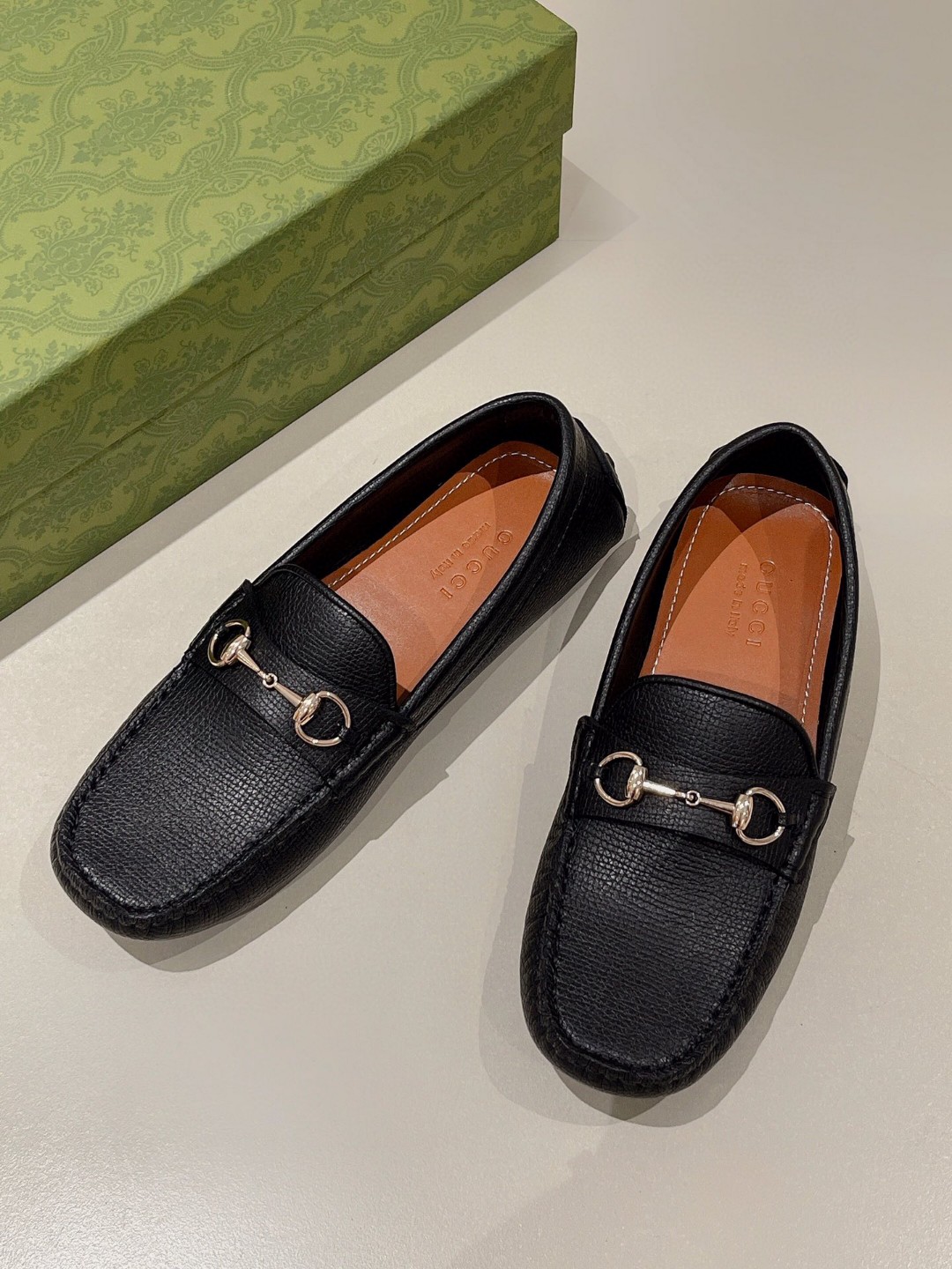 Gvc*1 Men’s Horsebit Driver Black For Men ‎674254 UDU00 1000