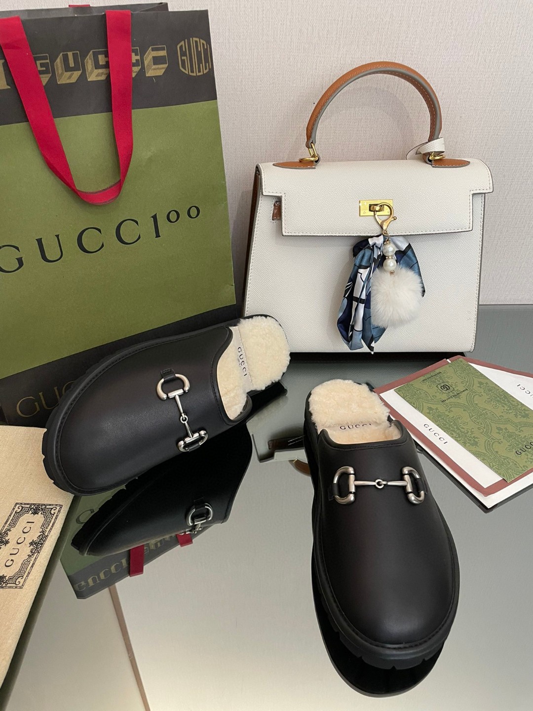 Gvc*1 Elea Horsebit-Embellished Mules Black For Men