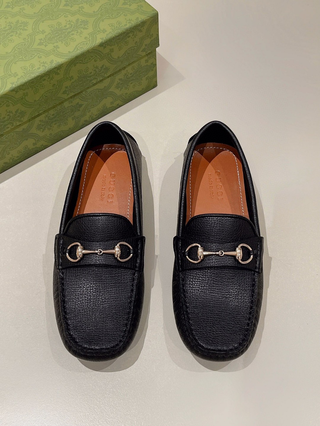 Gvc*1 Men’s Horsebit Driver Black For Men ‎674254 UDU00 1000