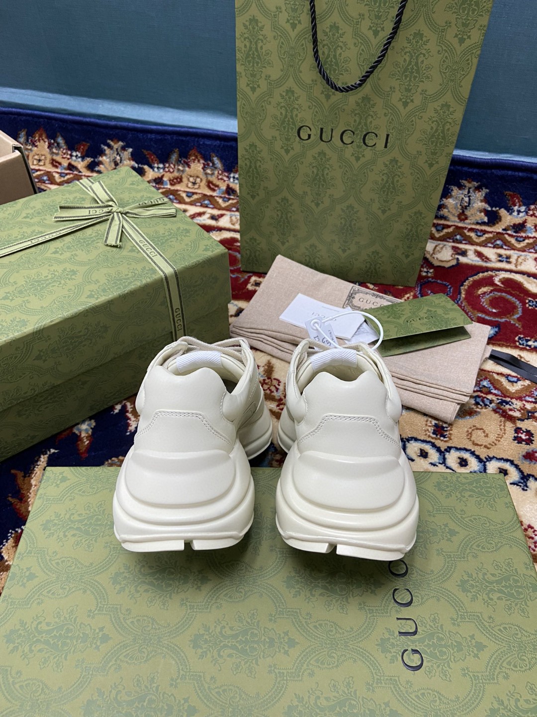 Gvc*1 KAI x Gvc*1 Rhyton Sneaker White Ivory For Men 660020-DRW00-9522