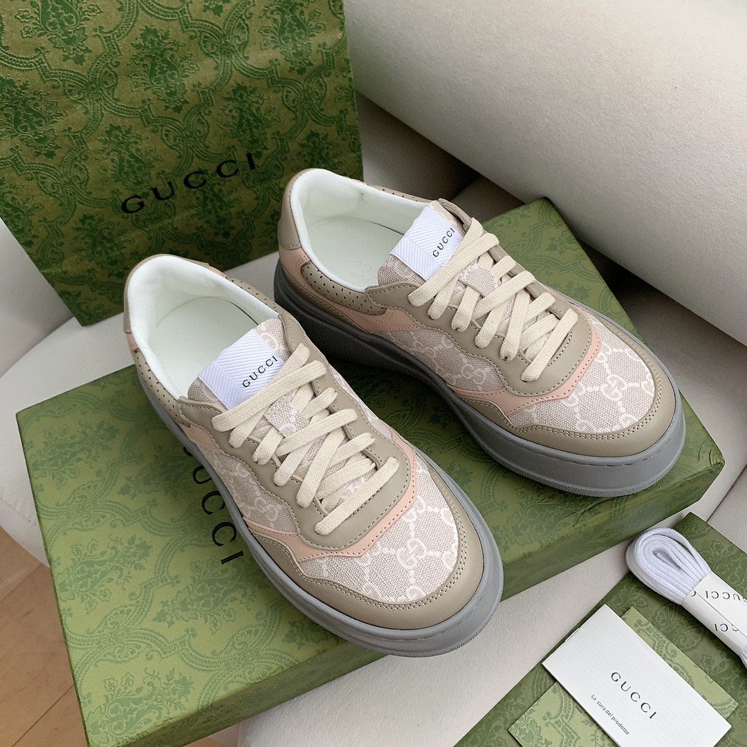 Gvc*1 Women’s GG Sneaker White And Beige Svp*me For Women ‎700775 UPG90 9595