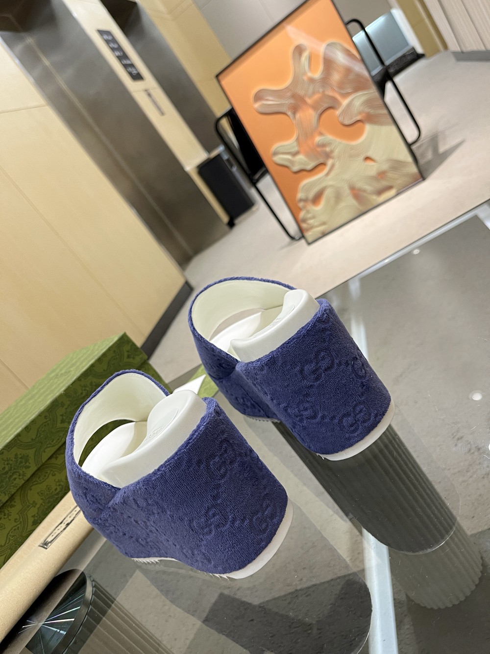 Gvc*1 Women’s GG Platform Sandal Purple For Women GG