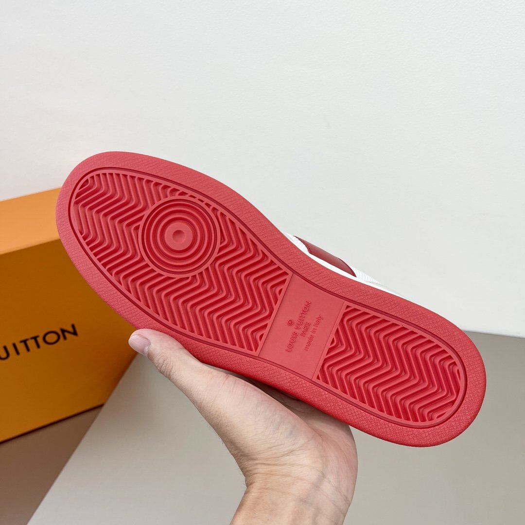 L0vis Vuittion Rivoli Line Sneaker White For Men LV