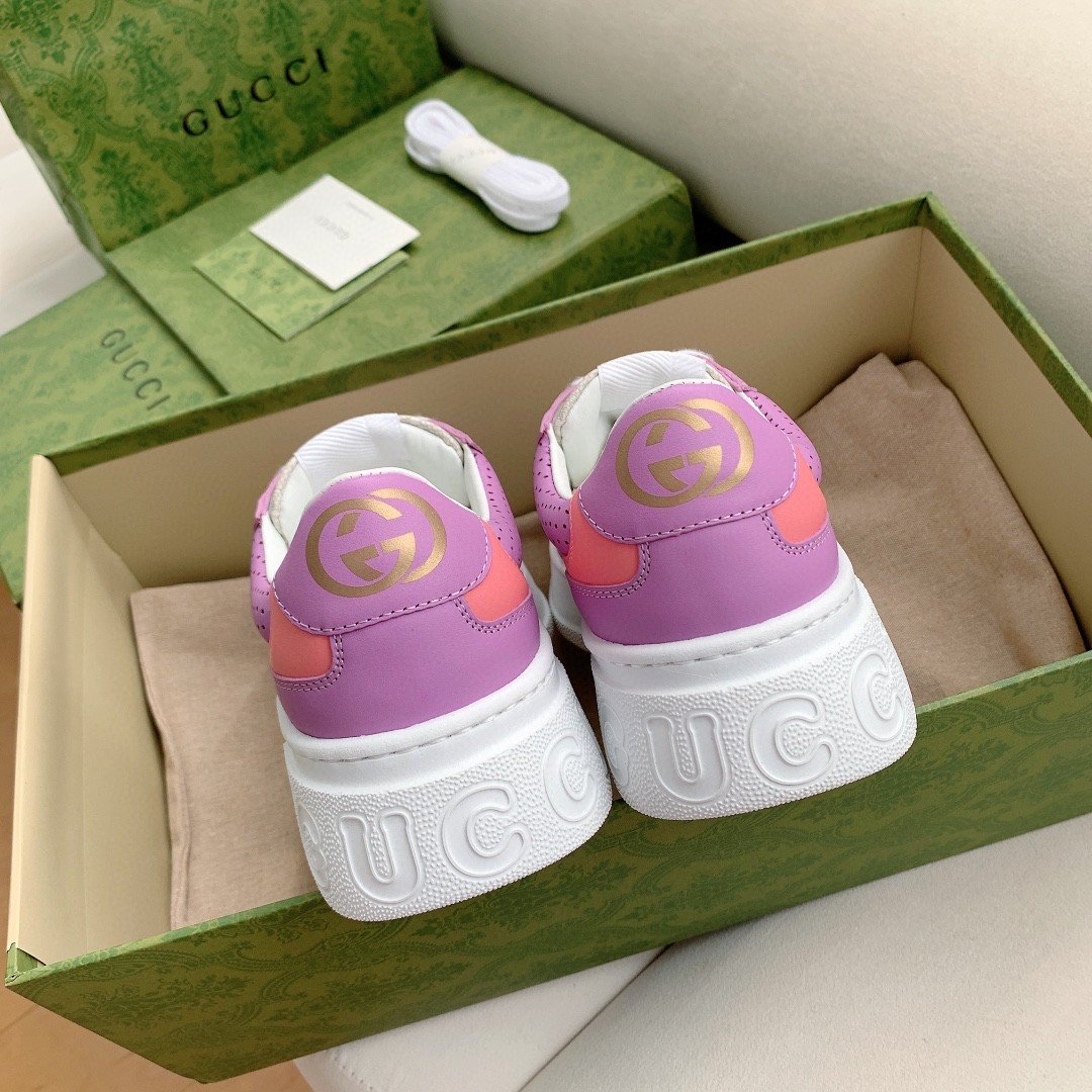 Gvc*1 Women’s GG Sneaker Pink And Purple Svp*me For Women 670408 UPG90 5471