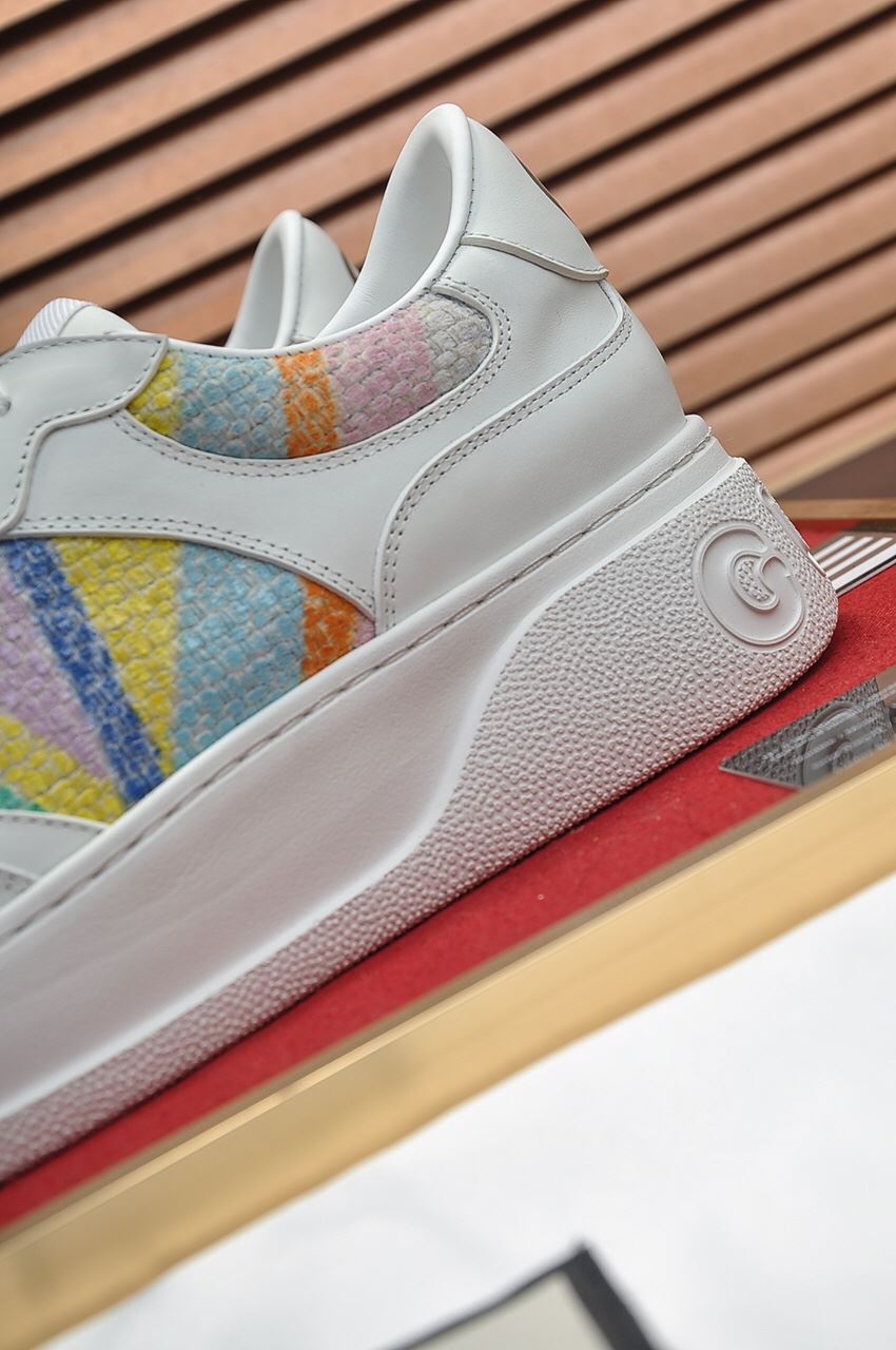 Gvc*1 Men’s Sneaker With Pale Rainbow White For Men 669582