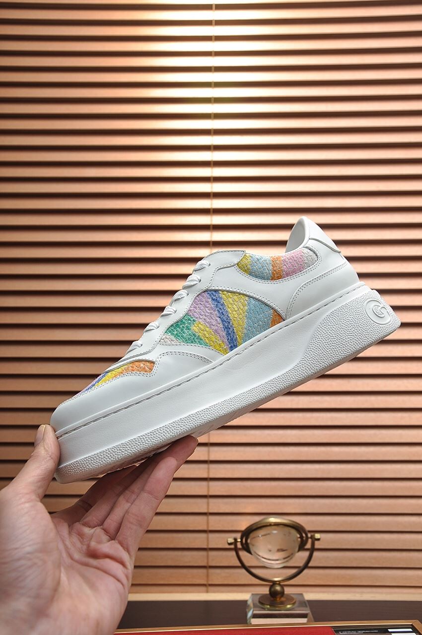 Gvc*1 Men’s Sneaker With Pale Rainbow White For Men 669582