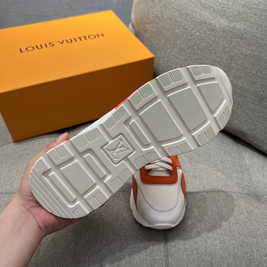L0vis Vvtt0n Run Away Sneaker Orange For Men LV
