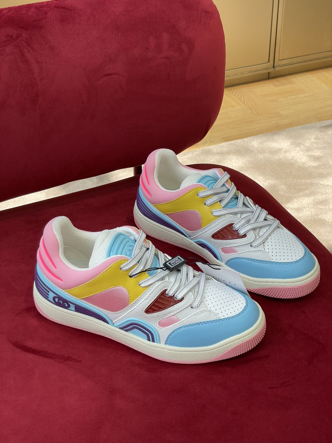 Gvc*1 Women’s Sneaker Gvc*1 Basket Donna Light Blue Demetra For Women ‎700291 2SHW0 4870