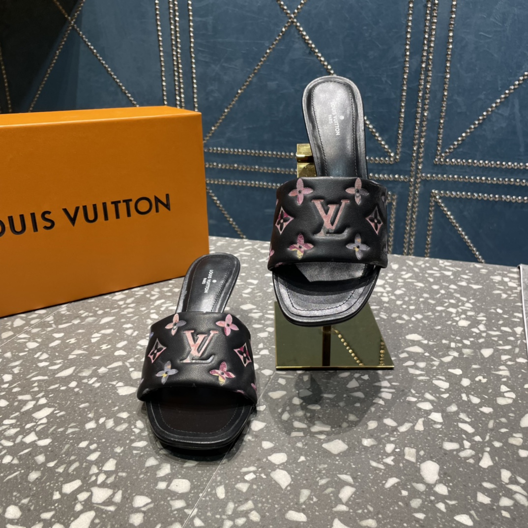L0vis Vvtt0n Women’s Revival Mule Black For Women LV