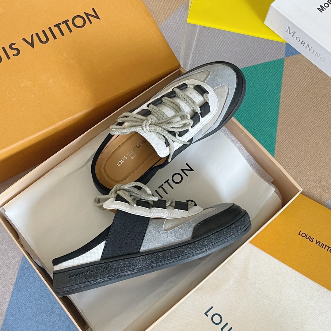 L0vis Vvtt0n Women’s Lous Sneakers Black For Women LV