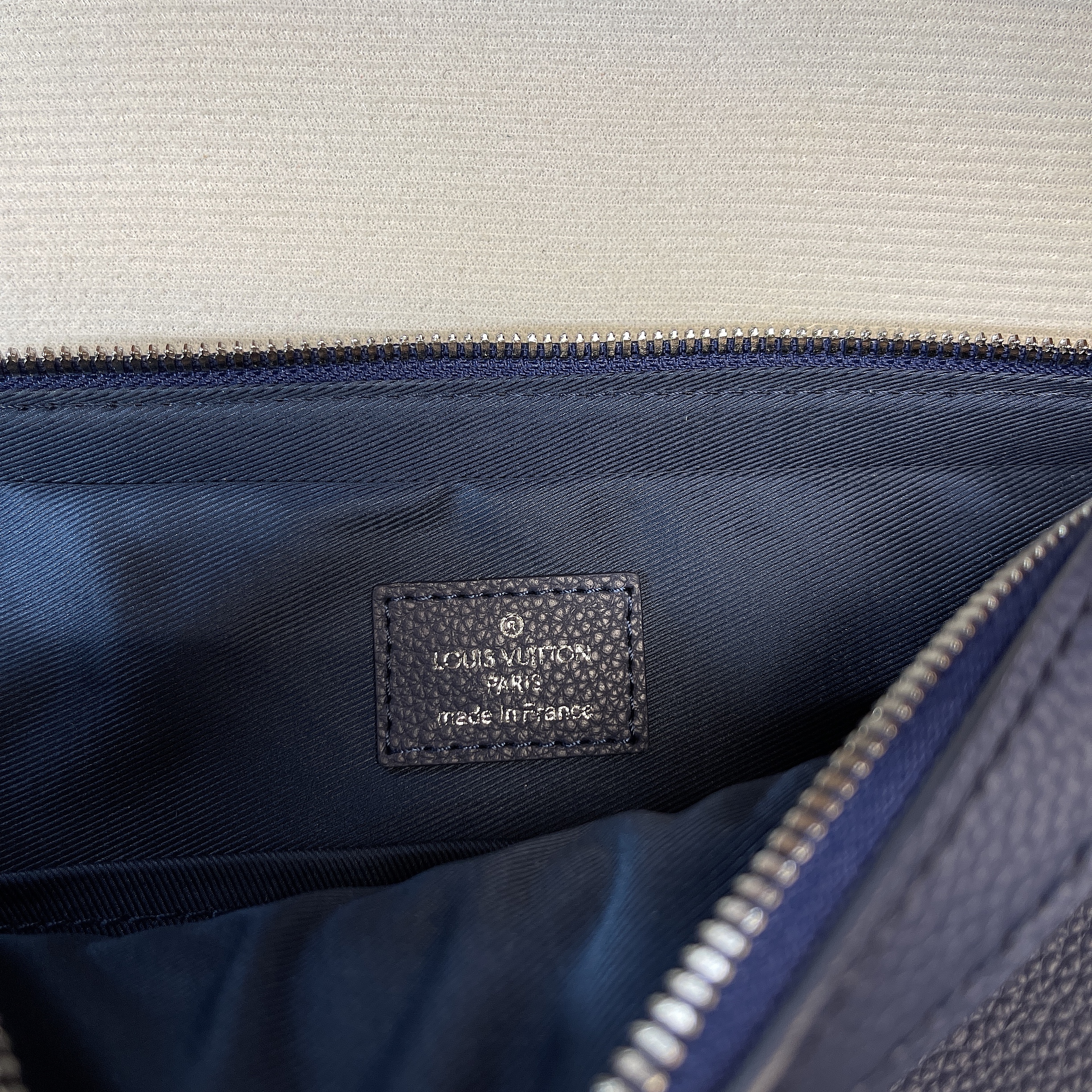 L0vis Vvtt0n Trio Messenger Ink Watercolor Blue For Men, Men’s Bags, Shoulder And Crossbody Bags 9.5in/25cm LV M57840