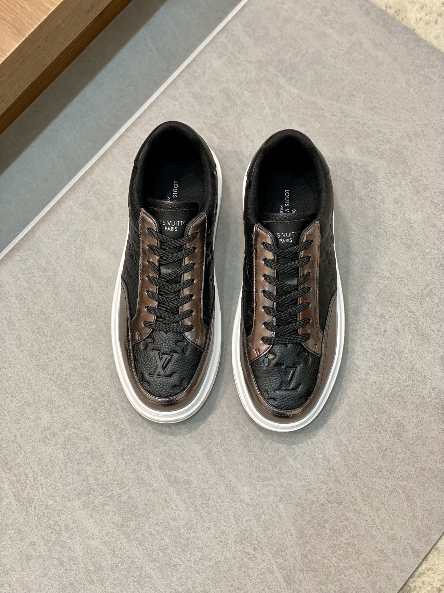 L0vis Vuittion Beverly Hills Sneaker Brown For Men LV