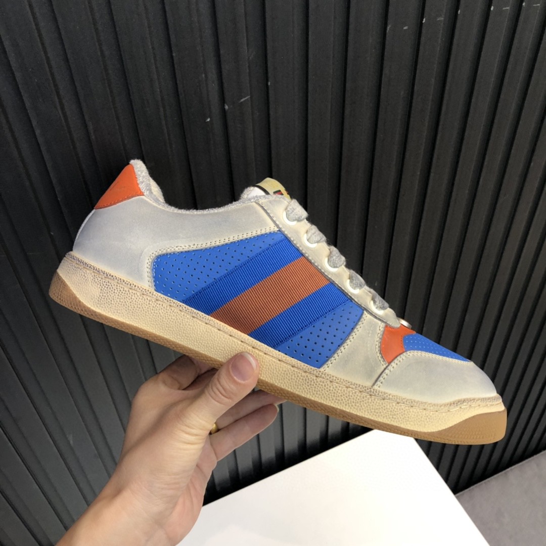 Gvc*1 Women’s Screener Low-Top Blue White For Women 546163 0YI20 9581