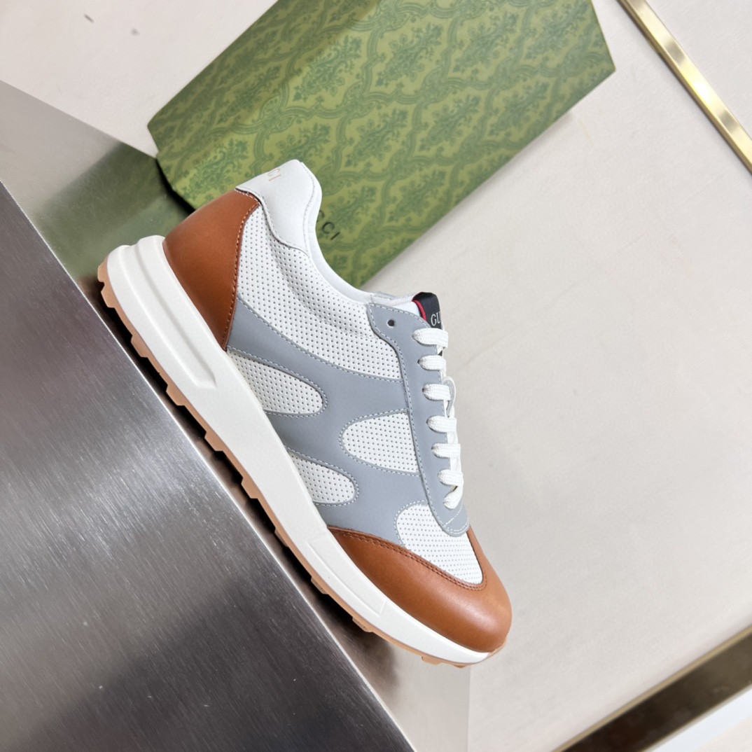 Gvc*1 Men’s Sneakers Brown Gray For Men ‎675840