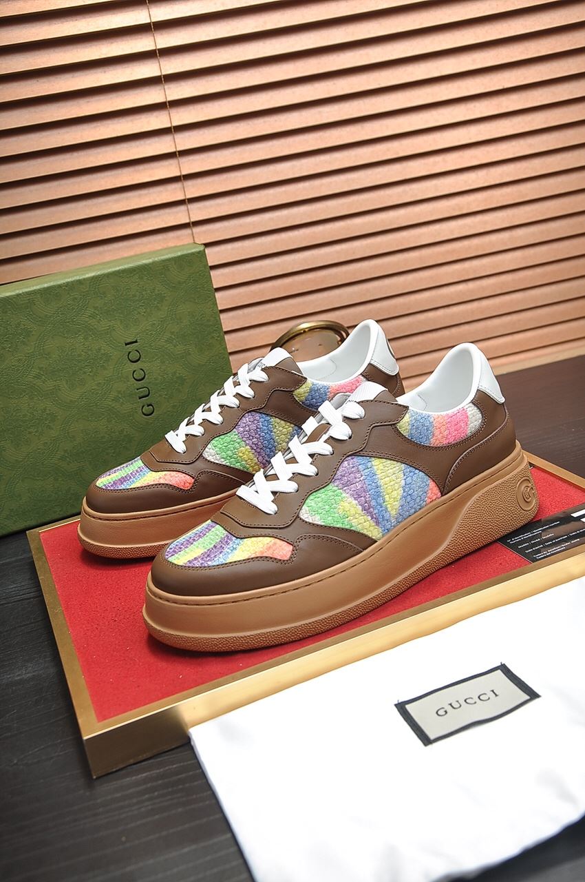 Gvc*1 Men’s Sneaker With Pale Rainbow Brown For Men 669582