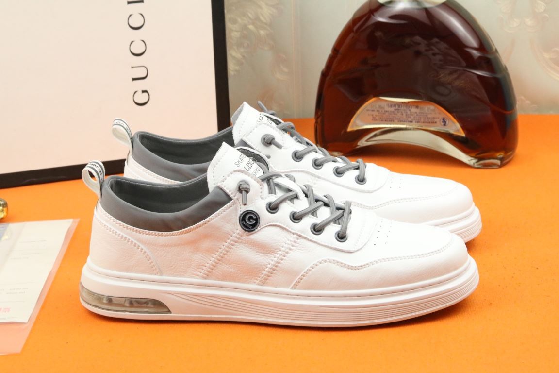 Jieshou x Gvc*1 Men’s Sneakers Breathable Spring Autumn Winter White And Gray For Men