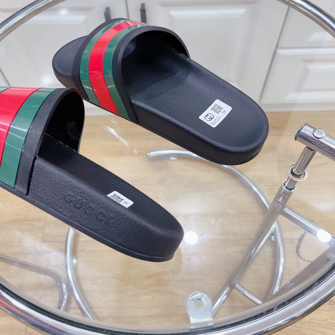 Gvc*1 Men’s Slide Sandal With Web Black For Men 407345