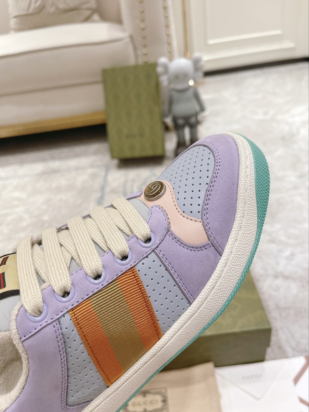 Gvc*1 Women’s Gvc*1 Lovelight Screener Sneaker Lilac For Women 708295 0YIA0 5380