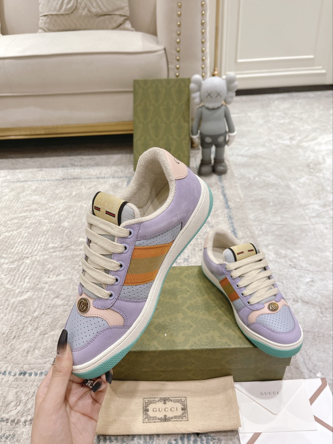 Gvc*1 Women’s Gvc*1 Lovelight Screener Sneaker Lilac For Women 708295 0YIA0 5380