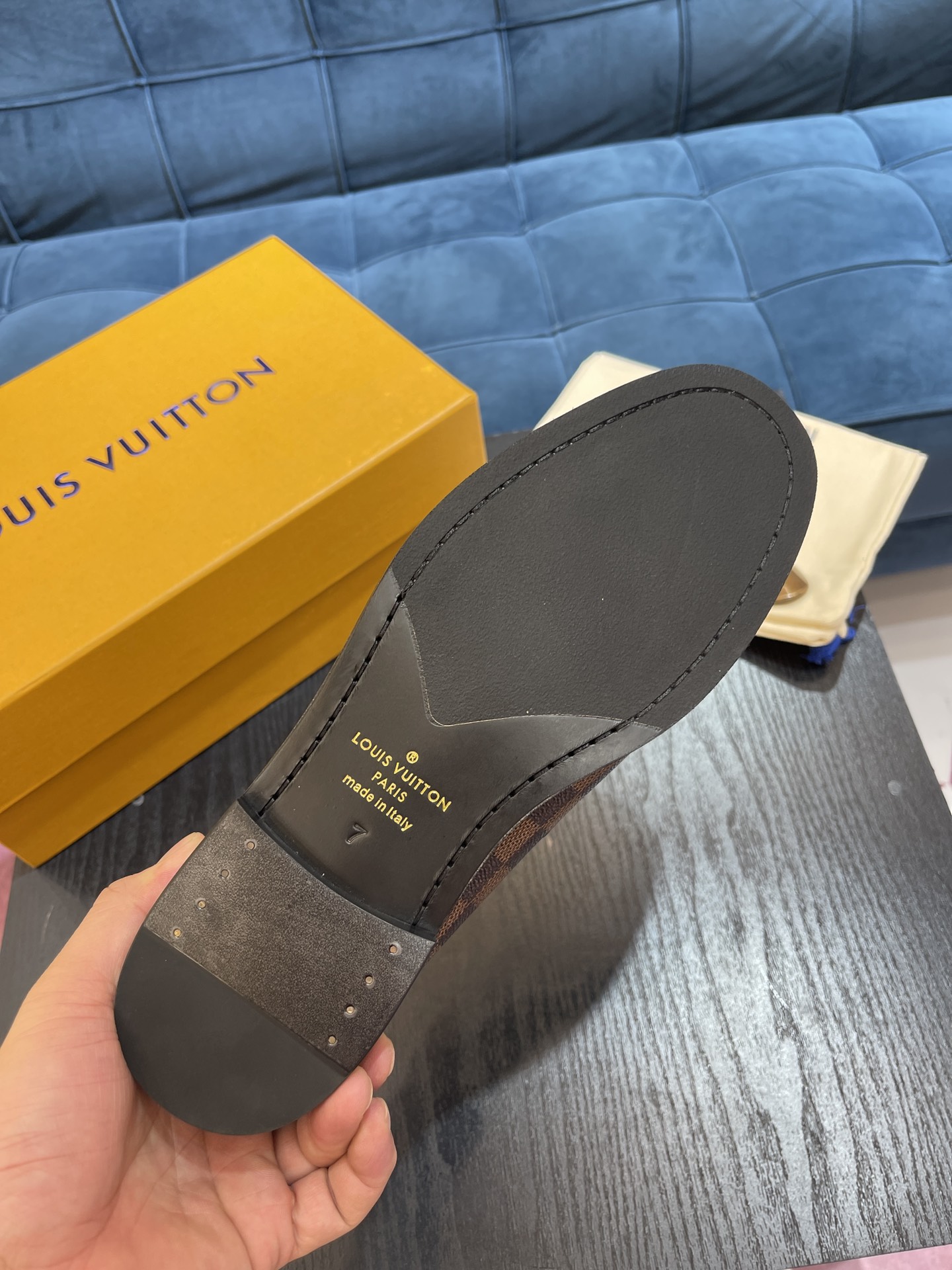 L0vis Vuittion Major Loafer Brown For Men LV