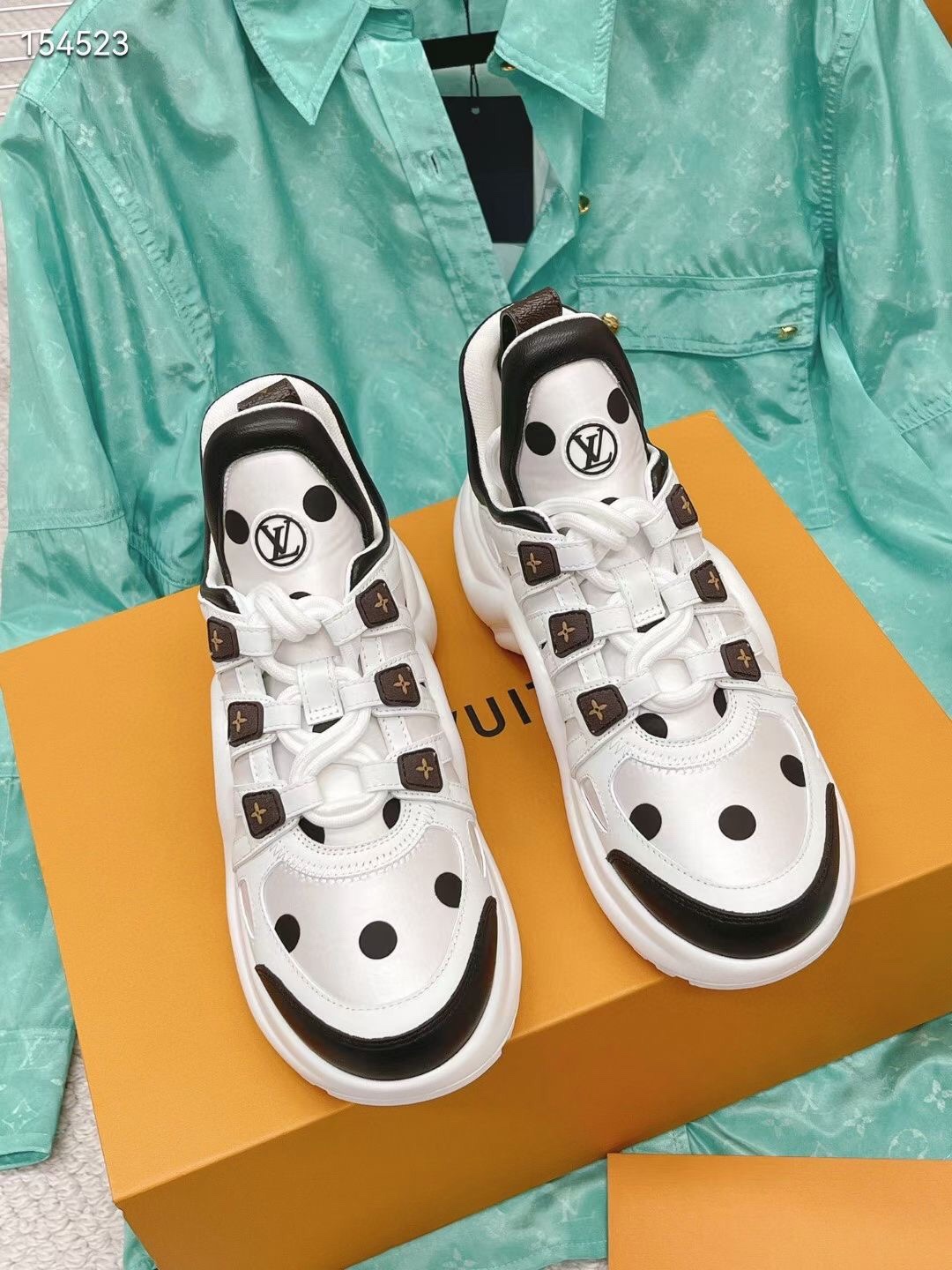 L0vis Vvtt0n Women’s LV Archlight Sneaker White For Women LV 1AA0ON