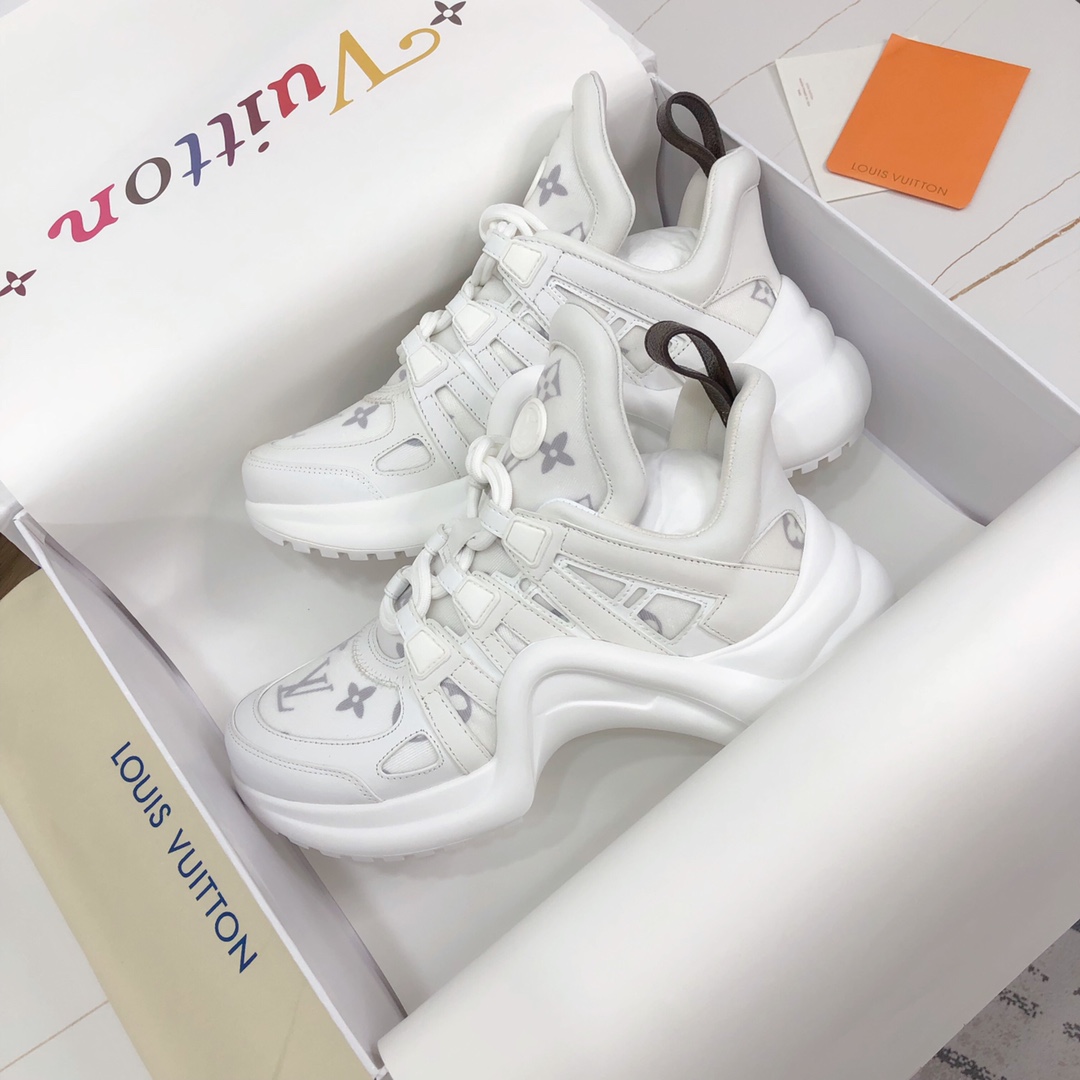 L0vis Vvtt0n Women’s LV Archlight Sneaker White For Women LV