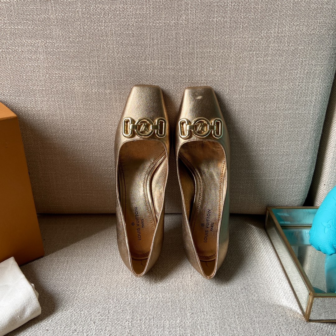 L0vis Vvtt0n Women’s Rotary Pump Gold For Women LV