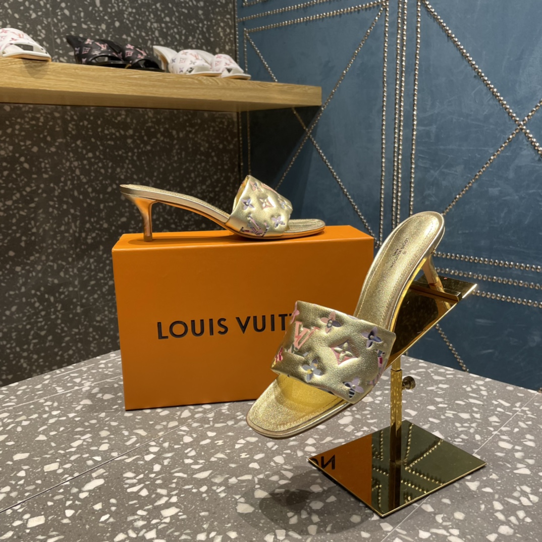 L0vis Vvtt0n Women’s Revival Mule Gold For Women LV