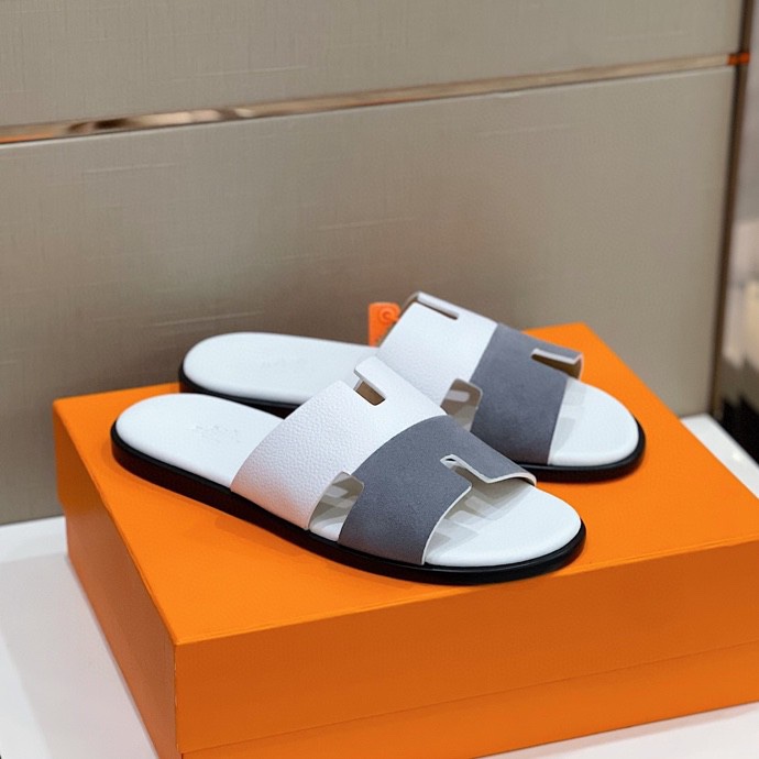 H**me5 Izmir Sandal White And Grey For Men