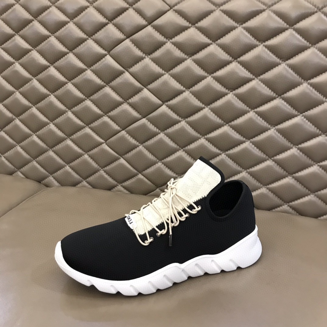 F**di Force Low Tops Sneakers Black For Men