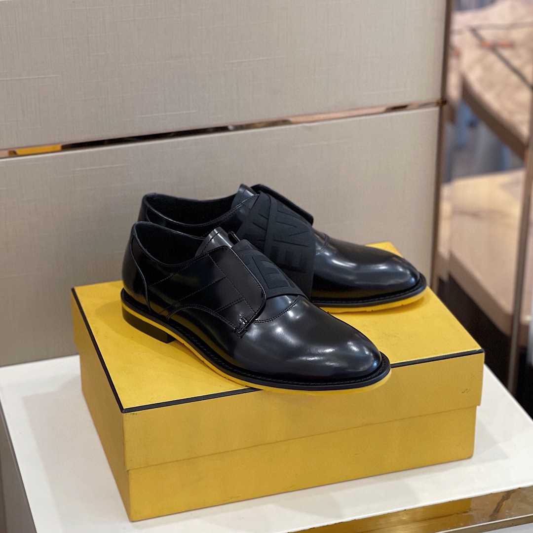 F**di Force Black Shoes For Men