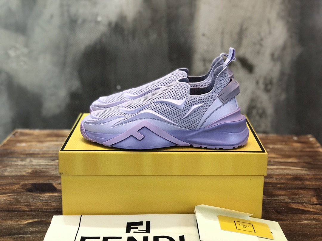 F**di Flow Purple Sneakers For Men 7E1504AHI8F1GB9