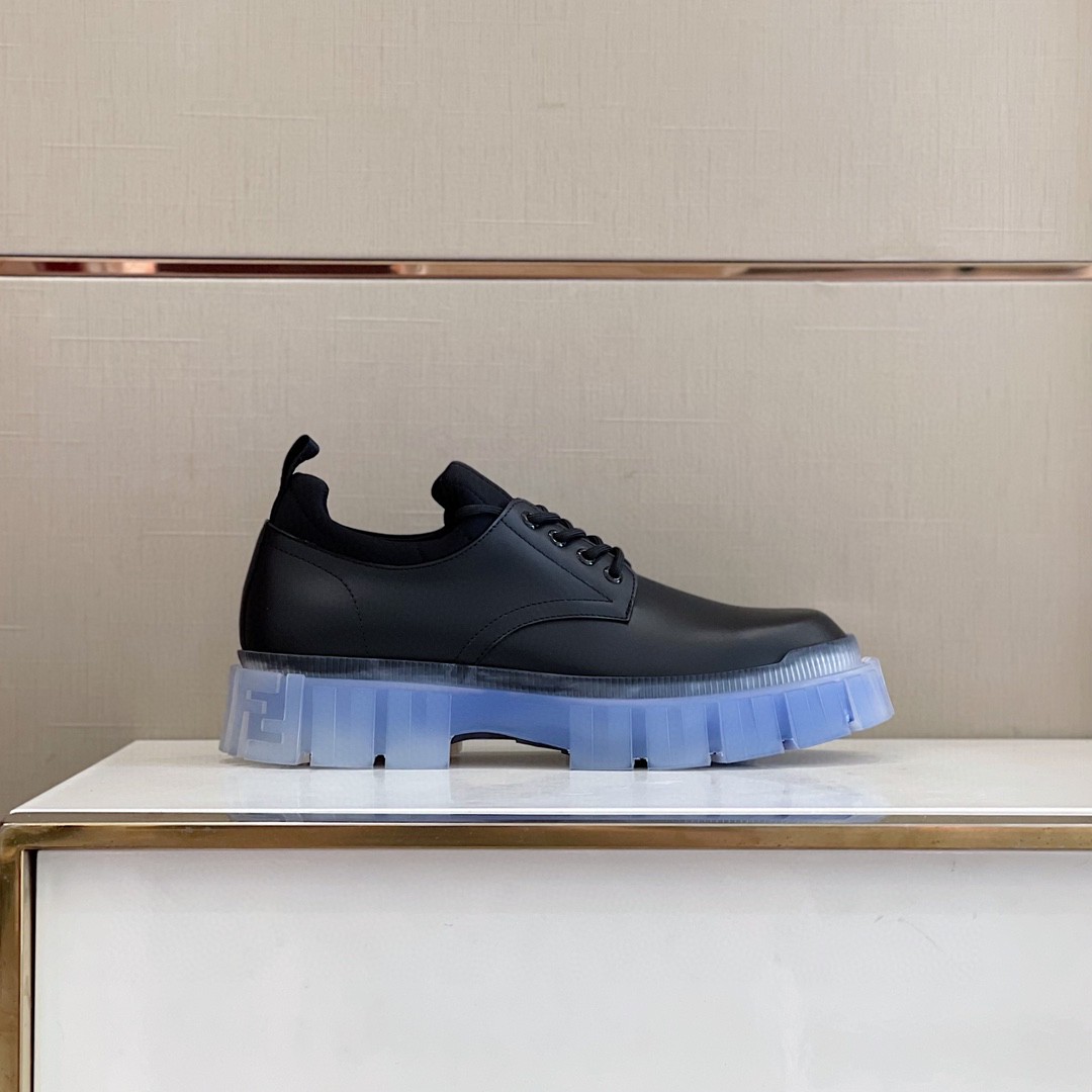 F**di Force Black Boots For Men 7L1451AD74